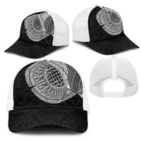 Samoan Tatau Mesh Trucker Cap Art Tribal Traditional Tattoos LT03 - Polynesian Pride
