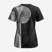 Samoan Tatau Scrub Top Art Tribal Traditional Tattoos LT03 - Polynesian Pride