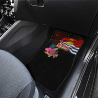 Kiribati Flag and Fireworks Car Mats First Place Welcome the New Year - Polynesian Pride