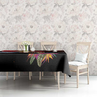 Kiribati Flag and Fireworks Tablecloth First Place Welcome the New Year - Polynesian Pride