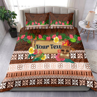 Pasifika Festival Auckland Bedding Set Polynesian Tribal with Pacific Pattern Brown Color LT03 - Polynesian Pride