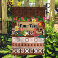 Pasifika Festival Auckland Garden Flag Polynesian Tribal with Pacific Pattern Brown Color LT03 Garden Flag Brown - Polynesian Pride