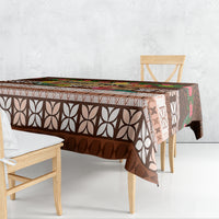Pasifika Festival Auckland Tablecloth Polynesian Tribal with Pacific Pattern Brown Color LT03 - Polynesian Pride