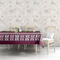Pasifika Festival Auckland Tablecloth Polynesian Tribal with Pacific Pattern Pink Color LT03 - Polynesian Pride