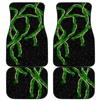 Hawaii Maile Lei Car Mats Aloha Black Color