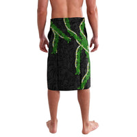Hawaii Maile Lei Lavalava Aloha Black Color LT03 - Polynesian Pride