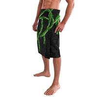 Hawaii Maile Lei Lavalava Aloha Black Color LT03 - Polynesian Pride