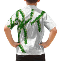 Hawaii Maile Lei Hawaiian Shirt Aloha White Color LT03 - Polynesian Pride