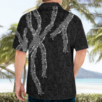 Hawaii Maile Lei Hawaiian Shirt Aloha Grayscale Color LT03 - Polynesian Pride