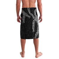 Hawaii Maile Lei Lavalava Aloha Grayscale Color LT03 - Polynesian Pride