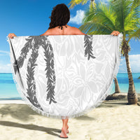 Hawaii Maile Lei Beach Blanket Aloha The Grey Color LT03 - Polynesian Pride