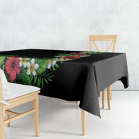 Hawaii Tropical Flowers and Leaves Tablecloth Tapa Pattern Colorful Mode LT03 - Polynesian Pride