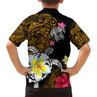 Hawaii Turtle and Tropical Flower Hawaiian Shirt Polynesian Pattern LT03 - Polynesian Pride