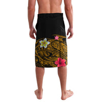 Hawaii Turtle and Tropical Flower Lavalava Polynesian Pattern LT03 - Polynesian Pride