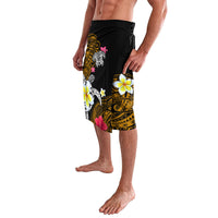 Hawaii Turtle and Tropical Flower Lavalava Polynesian Pattern LT03 - Polynesian Pride