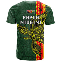 Papua New Guinea Oro Province T Shirt PNG Birds Of Paradise Polynesian Arty Style LT03 - Polynesian Pride