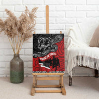 Aotearoa Toitu Te Tiriti Canvas Wall Art Honoring Te Tiriti o Waitangi Maori Haka LT03 - Polynesian Pride