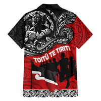 Aotearoa Toitu Te Tiriti Hawaiian Shirt Honoring Te Tiriti o Waitangi Maori Haka LT03 - Polynesian Pride