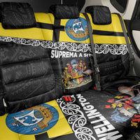 New Zealand Wellington Back Car Seat Cover The Capital's Emblems Flag and Koru Art