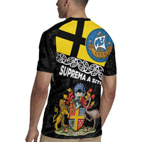 New Zealand Wellington Rugby Jersey The Capital's Emblems Flag and Koru Art