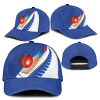 New Zealand Cricket Classic Cap Kiwi Birds Haka Dance Blue Fern Sporty Style
