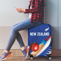 New Zealand Cricket Luggage Cover Kiwi Birds Haka Dance Blue Fern Sporty Style