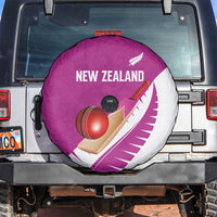 New Zealand Cricket Spare Tire Cover Kiwi Birds Haka Dance Pink Fern Sporty Style