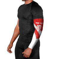 Custom New Zealand Cricket Arm Sleeves Kiwi Birds Haka Dance Red Fern Sporty Style