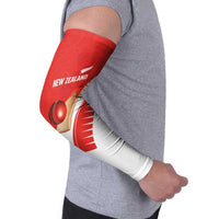Custom New Zealand Cricket Arm Sleeves Kiwi Birds Haka Dance Red Fern Sporty Style