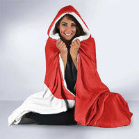 New Zealand Cricket Hooded Blanket Kiwi Birds Haka Dance Red Fern Sporty Style