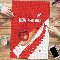 New Zealand Cricket Puzzle Kiwi Birds Haka Dance Red Fern Sporty Style