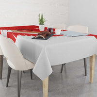 New Zealand Cricket Tablecloth Kiwi Birds Haka Dance Red Fern Sporty Style