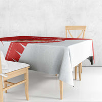 New Zealand Cricket Tablecloth Kiwi Birds Haka Dance Red Fern Sporty Style