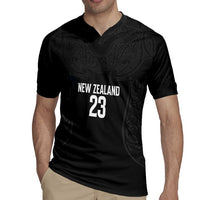 New Zealand Basketball Ta Moko Tribal Custom Rugby Jersey LT03 - Polynesian Pride