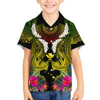 Hawaii Kanaka Maoli Hawaiian Shirt Double Shark and Hibiscus Flowers LT03 - Polynesian Pride