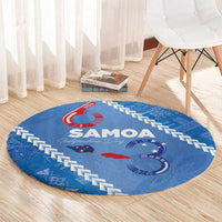 Samoa Independence Day Round Carpet Anniversary 63th-Siapo Art