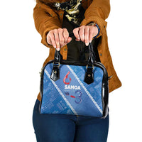 Samoa Independence Day Shoulder Handbag Anniversary 63th-Siapo Art