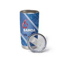 Samoa Independence Day Tumbler Cup Anniversary 63th-Siapo Art