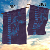 Aloha Hawaii Whale Kakau and Polynesian Tattoo Garden Flag Purple Color LT03 - Polynesian Pride