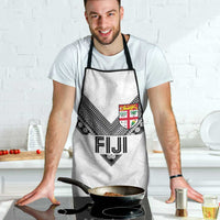 Rugby Fiji Apron Fijian Masi Tribal Sporty Style White Color - Polynesian Pride