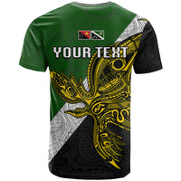 Personalised Papua New Guinea Western Highlands Province T Shirt PNG Birds Of Paradise Polynesian Arty Style LT03 - Polynesian Pride