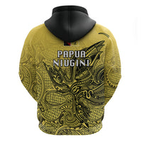Papua New Guinea National Capital District Hoodie PNG Birds Of Paradise Polynesian Arty Style LT03 - Polynesian Pride