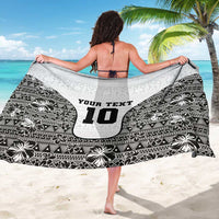 Custom Fiji Pacific Rugby 2024 Sarong Tapa Tribal and Fijian Masi Pattern