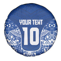 Custom Samoa Pacific Rugby 2024 Spare Tire Cover Polynesian Pacific Tribal Pattern