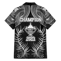 New Zealand Rugby Hawaiian Shirt Aotearoa Champion Cup History with Silver Fern LT03 - Polynesian Pride