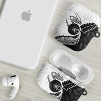 Personalised Aotearoa Lawn Bowls AirPods Case Maori and Silver Fern Half Style LT03 - Polynesian Pride