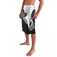 Aotearoa Lawn Bowls Lavalava Maori and Silver Fern Half Style - Polynesian Pride