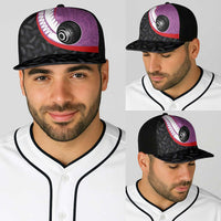 Aotearoa Lawn Bowls Baseball Net Cap Maori and Silver Fern Sporty Style Pink Color - Polynesian Pride
