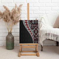Tonga Ngatu Art Tattoo Polynesian Canvas Wall Art LT03 - Polynesian Pride