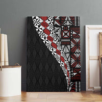 Tonga Ngatu Art Tattoo Polynesian Canvas Wall Art LT03 - Polynesian Pride